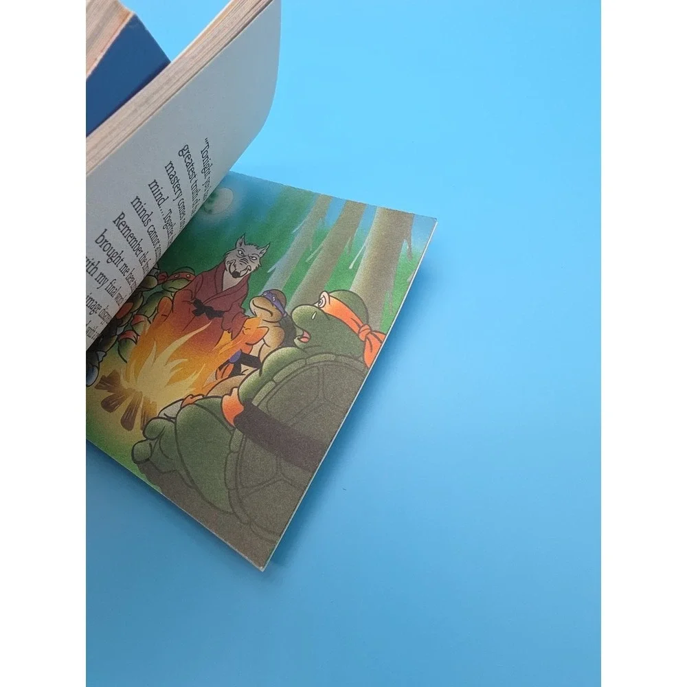 TMNT Teenage Mutant Ninja Turtles Books The First Battle & The Final Lesson 1990